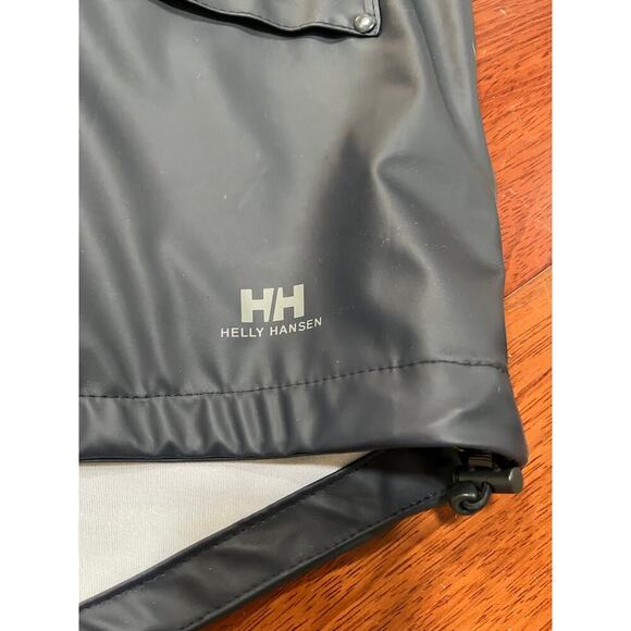 Helly Hansen Voss Men's Rain Jacket Blue XXL Packable Hood Adjustable - Picture 6 of 11